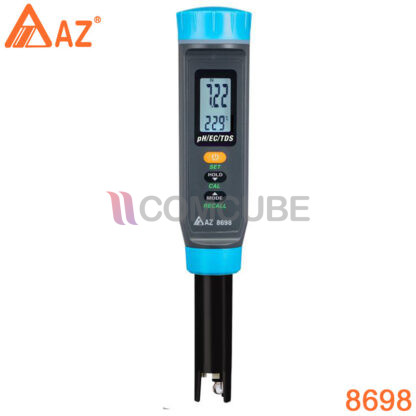 pH Meter/EC/TDSเค็ม/อุณหภูมิ AZ Instrument 8698