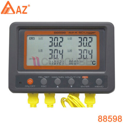 SD Card Data Logger 4 แชนแนล AZ Instrument 88598