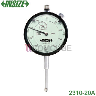 INSIZE 2310-20A ไดอัลเกจ 20 mm. Lug Back (Long Stroke)