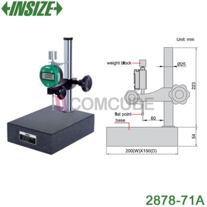 INSIZE 2878-71A เครื่องวัดความหนาแบบตั้งโต๊ะ
