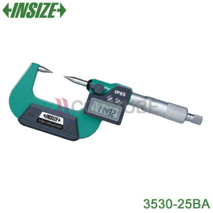 INSIZE 3530-25BA Micrometer แบบ Point (0-25mm)