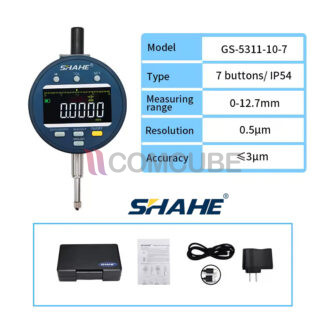 ไดอัลเกจ 12.7mm/0.5μm SHAHE GS-5311-10-7 (IP54)