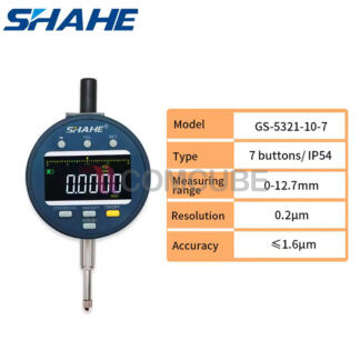 ไดอัลเกจ 12.7mm/0.2μm SHAHE GS-5321-10-7 (IP54)