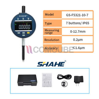 ไดอัลเกจ 12.7mm/0.2μm GS-F5321-10-7 (IP65)