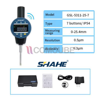 ไดอัลเกจ 25.4mm/0.5μm SHAHE GSL-5311-25-7 (IP54)