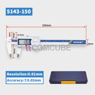 SHAHE 5143-150 Vernier Caliper 6 นิ้ว (IP67)
