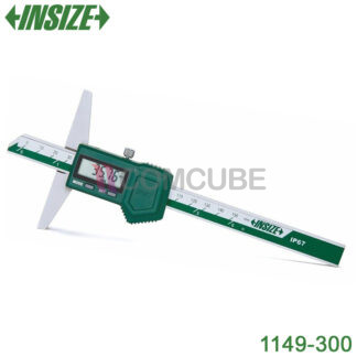 INSIZE 1149-300 เกจวัดความลึก 0-300mm ฐานกว้าง 150mm
