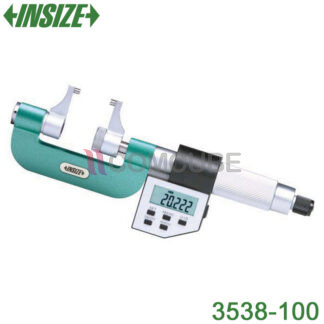 INSIZE 3538-100 ไมโครมิเตอร์แบบคาลิปเปอร์ (75-100 มม./3-4 นิ้ว)