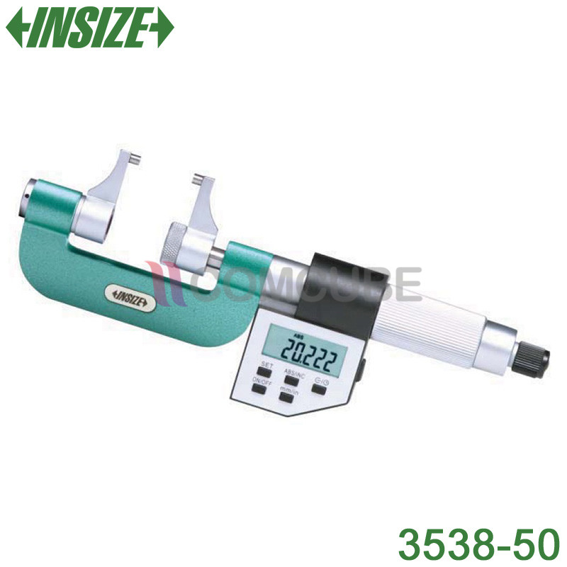 INSIZE 3538-50 ไมโครมิเตอร์แบบคาลิปเปอร์ (25-50 มม./1-2 นิ้ว)