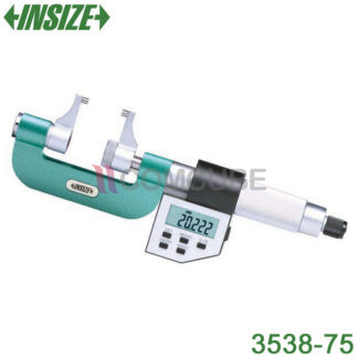 INSIZE 3538-75 ไมโครมิเตอร์แบบคาลิปเปอร์ (50-75 มม./2-3 นิ้ว)
