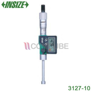 INSIZE 3127-10 ไมโครมิเตอร์วัดใน 8-10 มม./0.31-0.39 นิ้ว (แบบ 3 จุด)