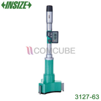 INSIZE 3127-63 ไมโครมิเตอร์วัดใน 50-63 มม./1.97-2.48 นิ้ว (แบบ 3 จุด)