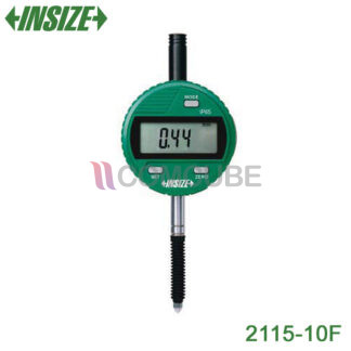 Dial Gauge 12.7 มม. หลังแบน INSIZE 2115-10F (IP65)