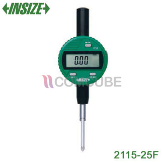 Dial Gauge 25.4 มม. หลังแบน INSIZE 2115-25F (IP54)
