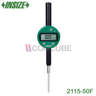 Dial Gauge 50.8 มม. หลังแบน INSIZE 2115-50F (IP54)