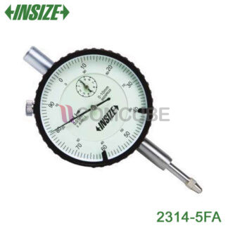 ไดอัลเกจ 5 มม. หลังแบน INSIZE 2314-5FA