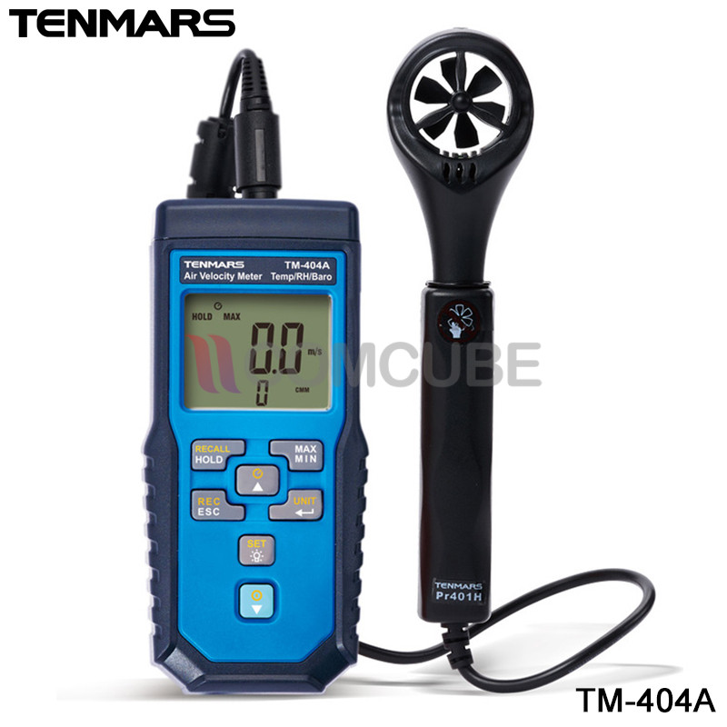 TENMARS TM-404A Anemometer/อุณหภูมิ/ความชื้น/Pressure